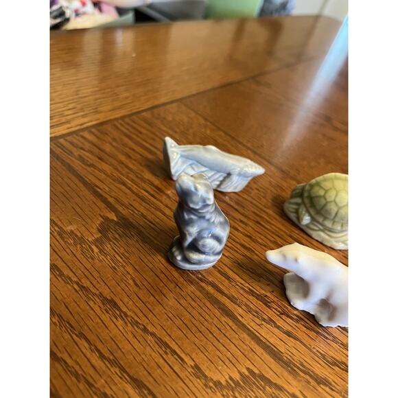 Lot of 6 Endangered Animals Series 4 Vintage Red Rose Tea Wade Ceramic Figurines - Picture 3 of 7